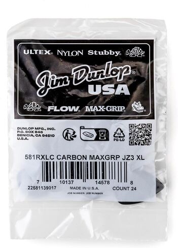Max-Grip® Jazz III XL Carbon Fiber Pick 1.38MM - 24 Pack in Kuwait