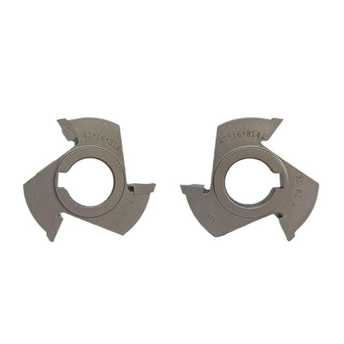 1PAIR 47X16XH14X3T R2 Trimming Cuttering Tool Automatic Woodworking EdgeBanding Machine Spare Parts in Kuwait