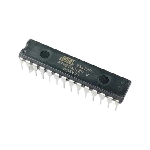 ATmega328 Microcontrollers with Bootloader, 5pcs, Pre-Flashed, DIP-28, for Arduino Projects in Kuwait