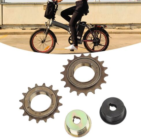 Limen 2Pcs 16T & 18T Bike Freewheel Adapter Set – for Hub Modification & Left Side Drive Conversion, Compatible with MY1016Z, MY1018, MY1020 Motors in Saudi Arabia