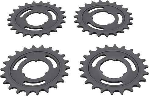 22T Bike Freewheel, Carbon Steel Sprocket for Fixed Gear, with Standard Hub Mounting in Kuwait