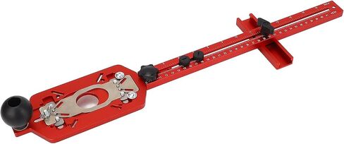 ViaGasaFamido 3 in 1 Router Milling Groove Bracket, Aluminum Alloy, Adjustable Design For Precise Woodworking, For Circle Cutting and Grooving Tasks in Kuwait