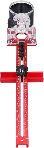 4 in 1 Router Milling Groove Bracket, Adjustable Woodworking Tool with Circle Cutting Guide, Cabinet Hardware Jig for MDF and Wood Panels, Includes Mounting Screws and in Kuwait