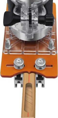 Slotting Bracket - Adjustable Trimming Machine Accessory, 2-in-1 Woodworking Router Base, Precision Tool | Wood Milling, Cabinet Making, Furniture Assembly, DIY Workshop, Woodcraft Tools in Kuwait