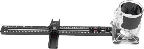 ViaGasaFamido Router Milling Groove Bracket، سبائك الألومنيوم، أداة قطع دائرية قابلة للتعديل، مثالية لمشاريع النجارة، تصميم متعدد الاستخدامات 4 في 1 مع قاعدة قابلة للفصل in Kuwait