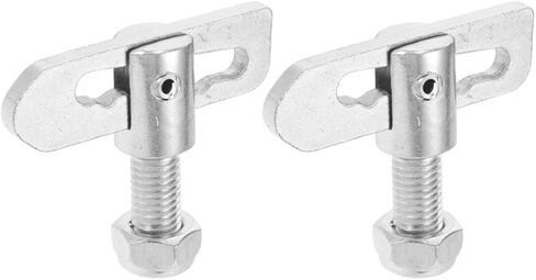 2pcs Heavy Duty Truck Bed Drop Locks Galvanized Iron Bolt Latch Stabilizes Cargo for Truck Bed and Trailers Suitable for Heavy Duty Vehicles and Logistics M12x25mm in Kuwait