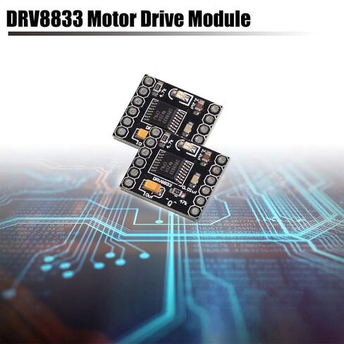 10 حزم DRV8833 وحدة مشغل المحرك المزدوج H جسر 1.5A تيار مستمر لوحة تحكم 3-10 فولت لتقوم بها بنفسك سيارة ذكية روبوت ألعاب RC صغيرة in Kuwait