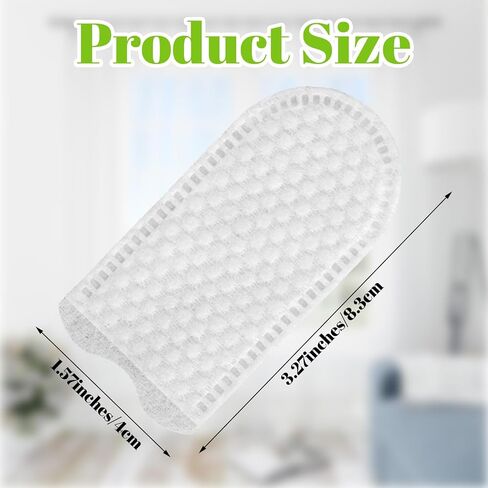 100Pcs Cotton Finger Cots Dog Ear Wipes for Pet Fingers Gloves for Nails Disposable Fingers Covers Ear Cleaning Cloth Finger Cots for Nails Dog Cat Teeth Cleaning Grooming Nail Trimming Precise Tasks in Kuwait
