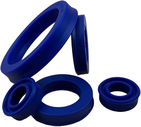 UN 48 * 63 * 10 48x63x10 50 * 65 * 9/10/12 50x65x9/10/12 TPU Hydraulic Rotary Shaft Piston Rod Grooved U Lip Ring Gasket Wiper Oil Seal(3Pieces 50x65x10) in Kuwait
