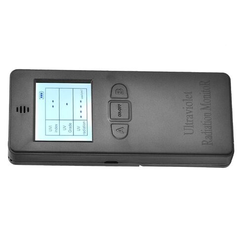 Radiation Detector Meter Portable Digital LCD Screen for Lamp Skin Care Clothing with Adjustable Bracket Anti Slip Design in Kuwait