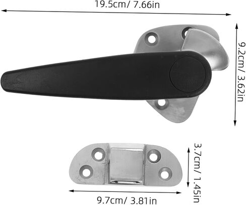 Steam Cupboard Door Latch for Commercial Kitchen with Modular Design and Enhanced Safety, Stainless Steel and Plastic Door Hardware for Businesses in Kuwait