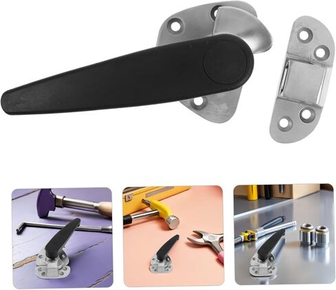 Steam Cupboard Door Latch for Commercial Kitchen with Modular Design and Enhanced Safety, Stainless Steel and Plastic Door Hardware for Businesses in Kuwait
