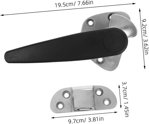 Cabilock Commercial Door Handle for Walk in Freezer and Steam Cabinet with Stainless Steel Construction and Quick Installation, for Steamy Environments and Fastpaced Kitchens in Kuwait
