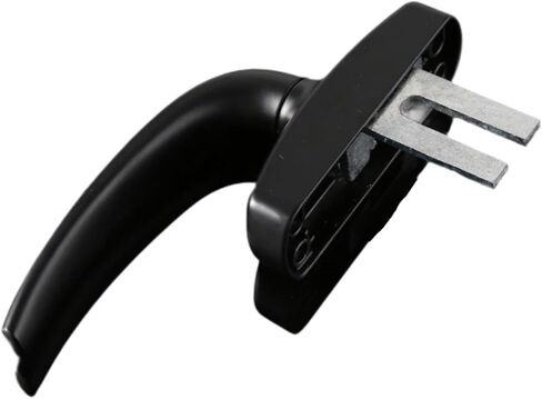 Casement Locking Handle Aluminum Alloy Window Handle Universal Door Handle Hardware with Ergonomic Thickened Design Suitable for Home Renovation, 25mm in Kuwait