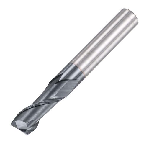 Square Nose End Mill, 8mm Tip Dia Solid Carbide AlTiN Coated CNC Router Bits 2 Flute Spiral Milling Cutter HRC45 with 8mm Shank 60mm (2.36-inch) Length in Kuwait