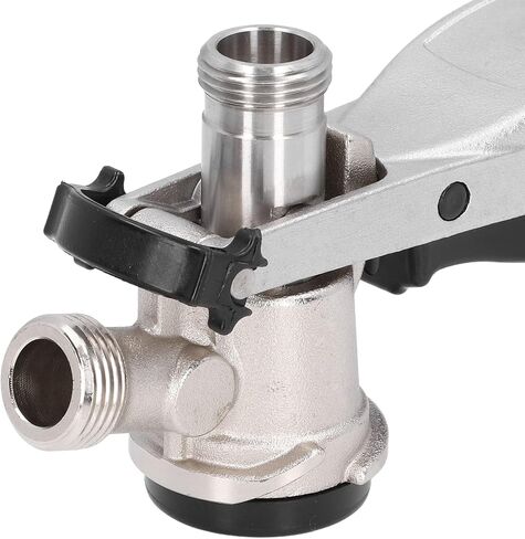 G5/8 D Type Beer Keg Coupler Premium Stainless Steel Brass Beer Faucet Distributor for Bars Restaurants Home Brewing Accessory in Kuwait