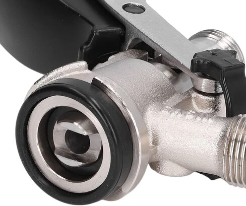 G5/8 D Type Beer Keg Coupler Premium Stainless Steel Brass Beer Faucet Distributor for Bars Restaurants Home Brewing Accessory in Kuwait