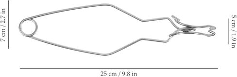 Professional Crucible Tong Clamps Metal Refining Tool Long Crucible Pliers for Gold Silver Melting Jewelry Casting Laboratory Use in Kuwait