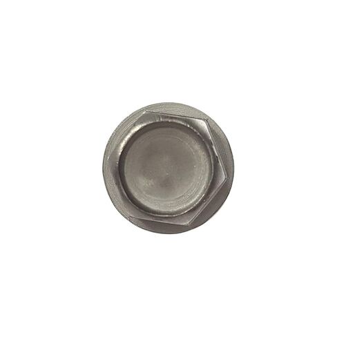 #14 x 1-1/4" Hex Washer Head Self Drilling Tek Screws, Stainless Steel 410, Full Thread, Plain Finish, Self-Drilling, Quantity 1000 by Fastenere in Kuwait