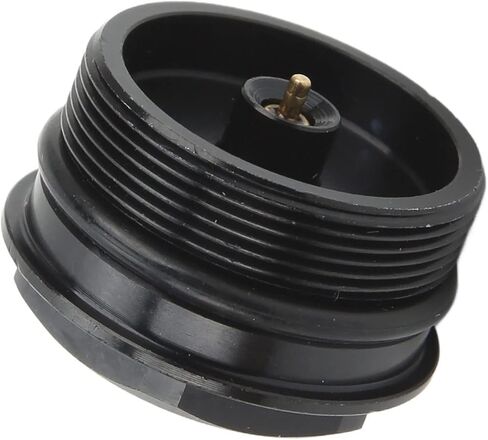DAN&DRE Bicycle Front Fork Valve Nut, Aluminum Alloy Valve Core Replacement with Seal, Small Design, Exquisite Workmanship for 34mm Inner Tube Front Fork in Kuwait