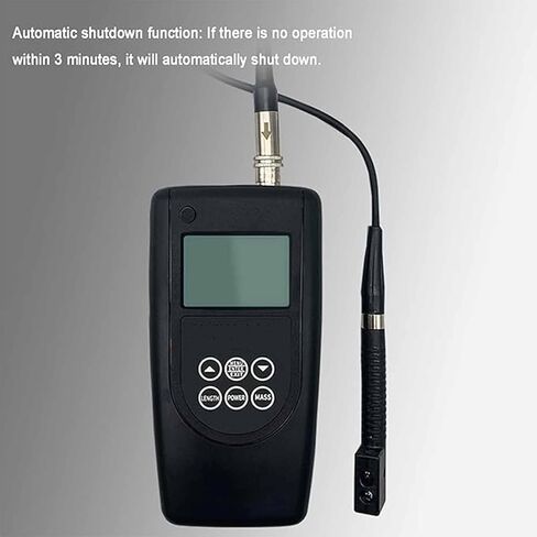Belt Tension Tester, Digital Tensiometer, with LCD Backlit Display, Range 10~500hz, Metric/inch Conversion, Automatic Shutdown Function, for Measure Belt Vibration, Tension in Kuwait