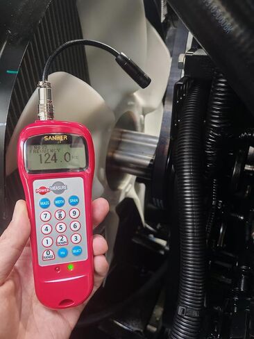Sonic Belt Tension Meter U-508 10-5000Hz | 10-5000Hz with 48 Belt Presets, Synchronous Belts, Ribbed Belts, Noise Filtering, 500-Data Storage in Kuwait
