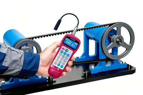 Sonic Belt Tension Meter U-508 10-5000Hz | 10-5000Hz with 48 Belt Presets, Synchronous Belts, Ribbed Belts, Noise Filtering, 500-Data Storage in Kuwait