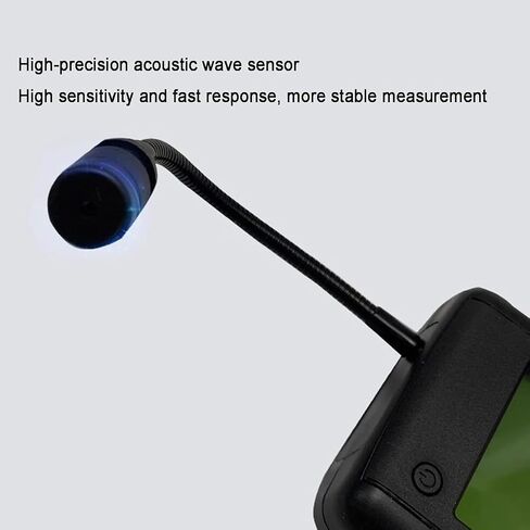 Sonic Belt Tension Meter Tester, with LCD Backlit Display, Frequency Range 10hz-680hz, Can Store 20 Data, Max 999.9 Mm/r Belt Width, for Belt Tension Testing in Kuwait