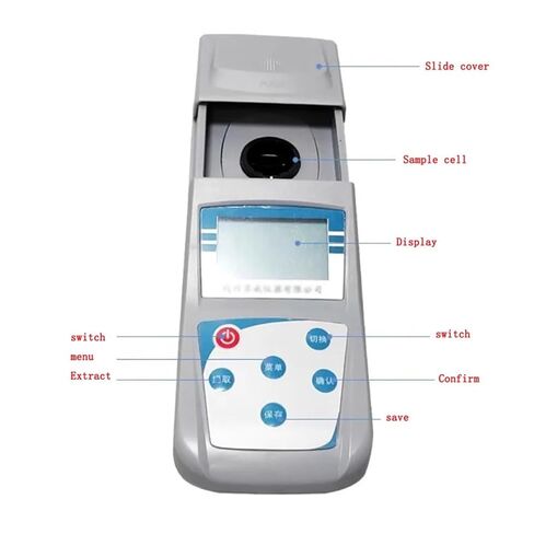 ZD-2A Handheld Lab Turbidimeter Digital Liquid Water Quality Turbidity Meter with Range 0-200NTU LED Display for Plant Wine Industry in Saudi Arabia