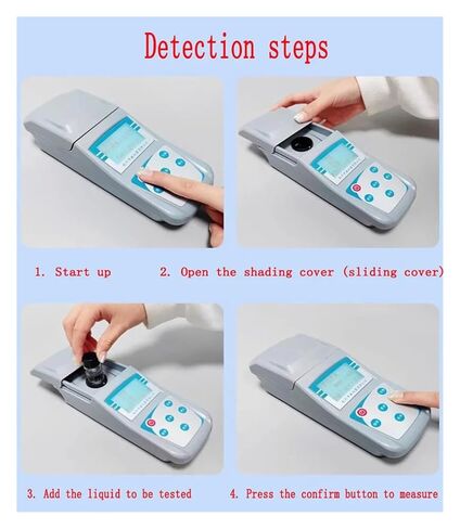 ZD-2A Handheld Lab Turbidimeter Digital Liquid Water Quality Turbidity Meter with Range 0-200NTU LED Display for Plant Wine Industry in Saudi Arabia