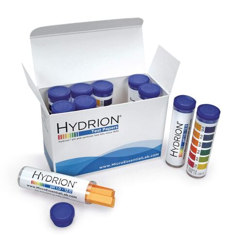 Hydrion Regular pH Strips, Wide Range, pH 1-12 in Kuwait