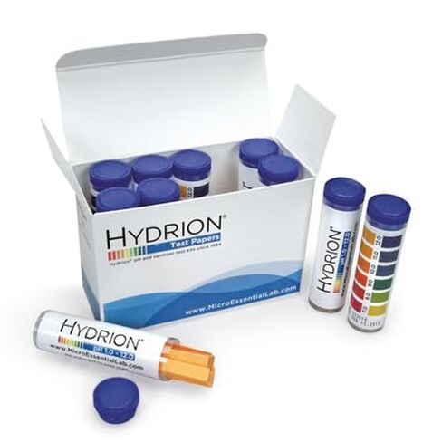 Hydrion Regular pH Strips, Wide Range, pH 1-12 in Kuwait