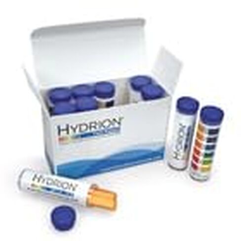 Hydrion Regular pH Strips, Wide Range, pH 1-12 in Kuwait