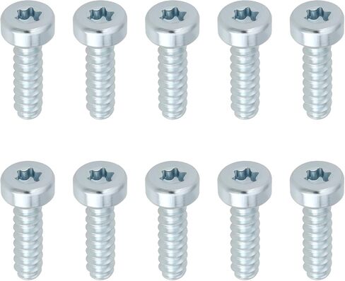 10 قطعة M5.3x18mm عموم رئيس الذاتي التنصت مسامير 9074-477-4132 9074 477 4132 متوافق مع Stihl br600 br800 bg86 bg56 br7 in Kuwait