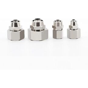 1/8" 1/4" 3/8" 1/2" Inch Thread PC/PCF/PL/SL Trachea Quick Connector 12Mm 10Pcs(12-03,PC) in Kuwait