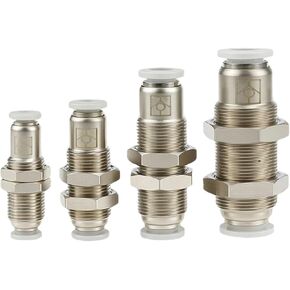 SPM Partition One-way Valve Check Pneumatic Pipe Backflow Plate 4/6/8/10/12mm 1Pcs(SPM-06) in Kuwait