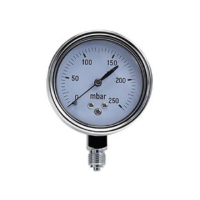 1pc 0-150mbar 200mbar 0-250mbar 400mbar 500mbar 600mbar Manometer Gauge Gas Pressure Gauge mbar Pressure Meter(0-500mbar) in Kuwait