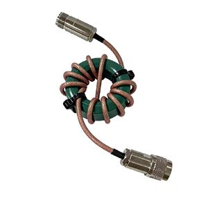 RF Choke CK300W Shortwave Common Mode Filter, 1.8-54MHz RF Choke Filter with 50dB Attenuation, 50Ω Impedance, 0.2dB Insertion Loss, SWR<1.2, Ferrite Core for Amateur Radio Indoor Use in Saudi Arabia