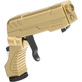 Gold Beer Sprayer with Bottle Opener, Alloy Champagne Gun Single-Handed Spray Dispenser, Hand Gun Design, Rotary Switch, Wine Stopper, Party Accessories in Kuwait