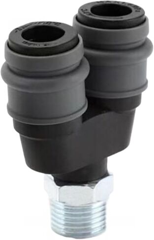 C Quick Connector 8mm; Round Two-Way Male Thread 1/2 Inch | TwoWay in Kuwait