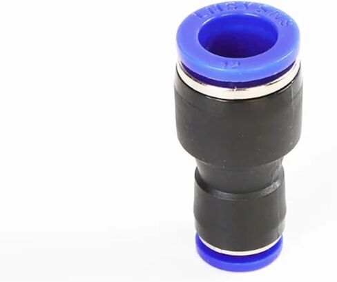 PG Pneumatic Connectors 10mm 8mm 6mm 12mm 4mm OD Hose Tube Push Into Straight Gas Fittings Quick Couplings 100Pcs(PG6-4 100pcs) in Kuwait