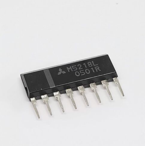 ل 10 قطعة M5218L Zip-8 OP-AMP ثنائي القطب SIP 8Pin البلاستيك in Kuwait