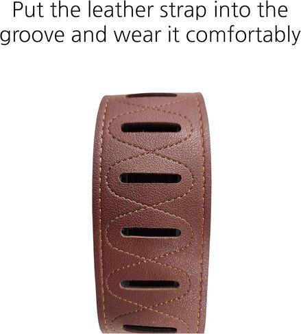 DOMINO STORY Cowhide Leather Guitar Strap, Double-Sided Color, Adjustable 152cm, for Electric, Bass, Acoustic & Classical Guitars in Kuwait
