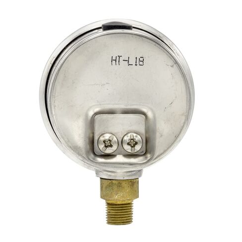 Liquid Filled Lower Mount Pressure Gauge with 2" Dial, 0-200 PSI, 1/8" Male NPT Connection, Stainless Steel CASE and Bezel (1) in Kuwait