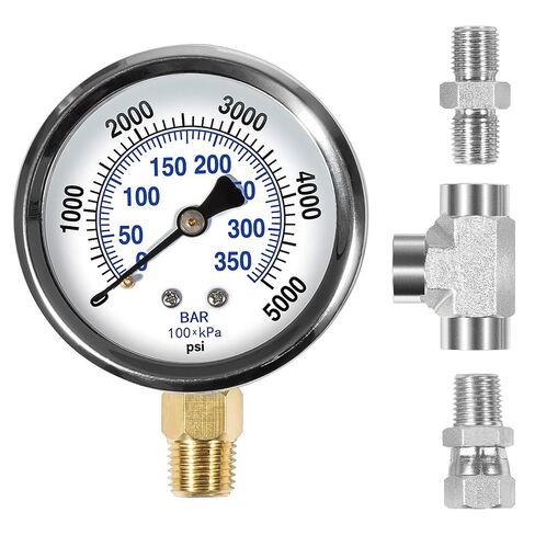 1/4"NPT Threads Pressure Gauge Assembly for Airless Sprayers 340 400 440 450 540 640 740 840，Replaces for Titan 730-397 730397 508239 in Kuwait