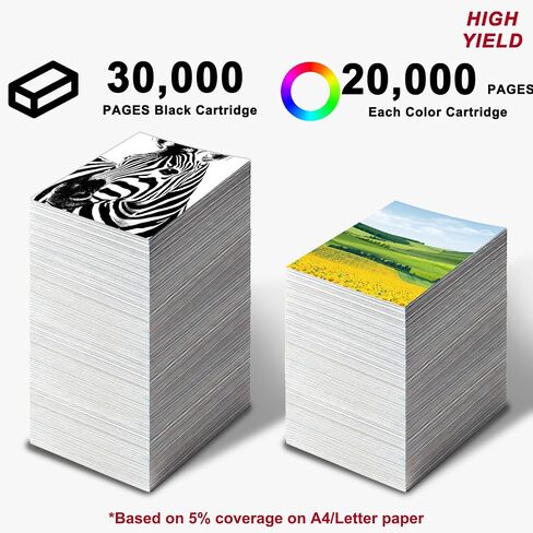 TK-8802 High Yield Toner Cartridge 4-Pack (Black, Cyan, Magenta, Yellow) – Compatible with Kyocera ECOSYS P8060cdn Printer – Up to 30,000 Pages (Black) / 20,000 Pages (Color) in Kuwait