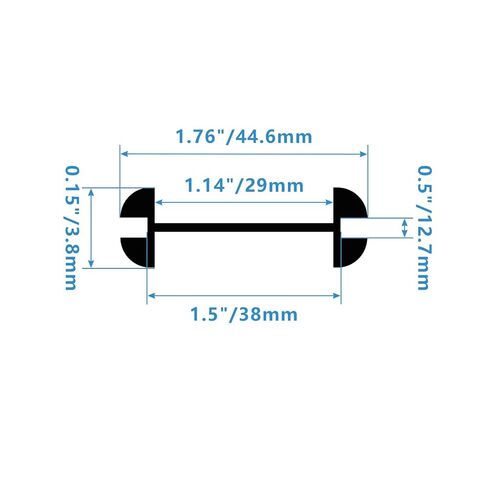 12 قطعة حلقة مطاطية مقاس 1-1/2 بوصة، حلقة تثبيت للمكتب باللون الأبيض، مقابس ثقب مزدوجة الجوانب، حلقات جدار حماية مستديرة للأسلاك والكابلات (معرف 1-3/16 بوصة، فتحة حفر 1-1/2 بوصة) in Kuwait
