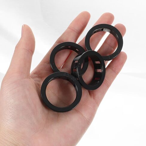 15PCS Round Cable Snap Bushing Grommets, 1-1/4"(32mm) Plastic Cable Hole Grommets for Wiring, Black Snaps in Cables Grommet Protector, Snap in Cord Bushing Protect Cables for Locking Tube Hose in Kuwait
