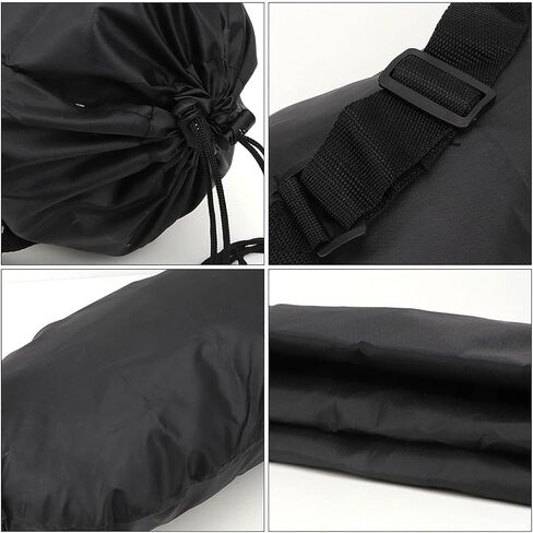 Asixxsix Longboard Bag, Lightweight Portable Skateboard Backpack for Men Oxford Cloth Material with Rope Closure for Travel Skateboarding Storage in Kuwait
