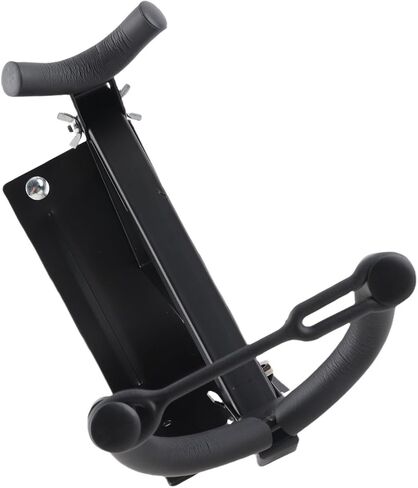 Metal Alto Sax Wall Mount Stand with Sponge Protection, Space Saving Holder for Tenor Saxophone, Adjustable Direction Studio Storage Bracket with Screws and Plugs ﻿ in Kuwait